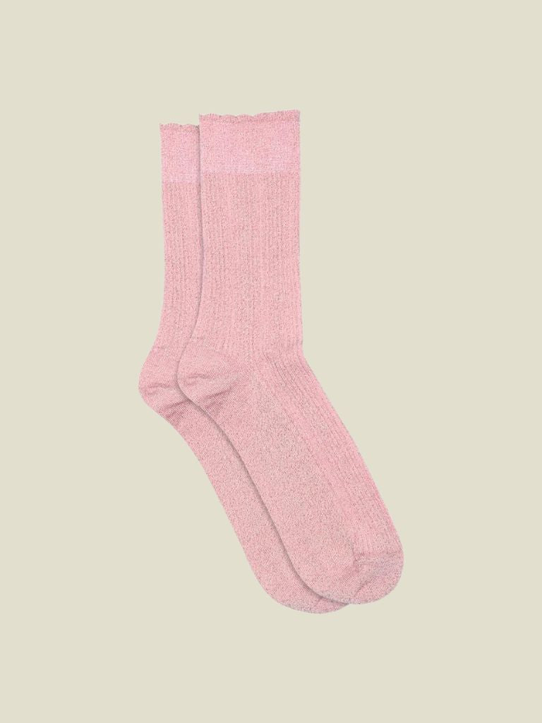 Socks Julia Glitter Pink Nectar