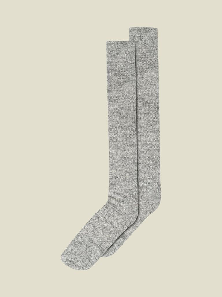 Socks Megan Knee Grey Melange