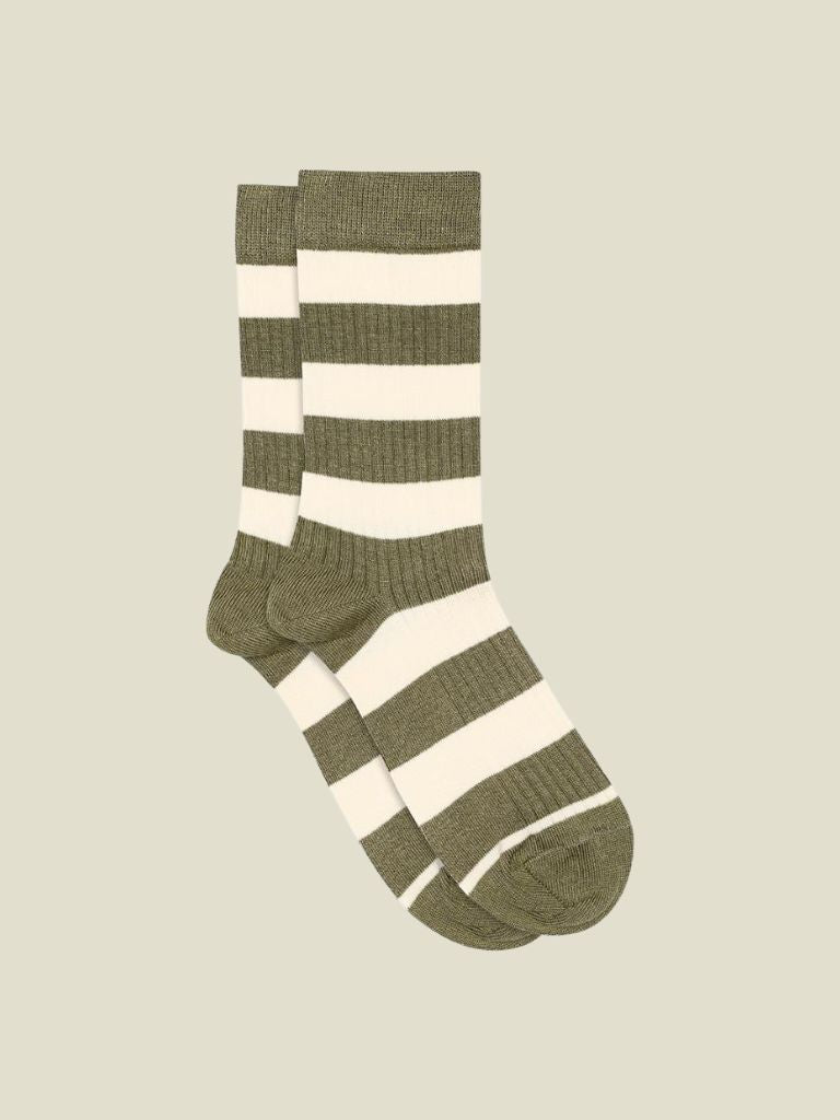 Socks Signe Deep Lichen Green