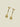 Spoon Croissant Brass Set of 2
