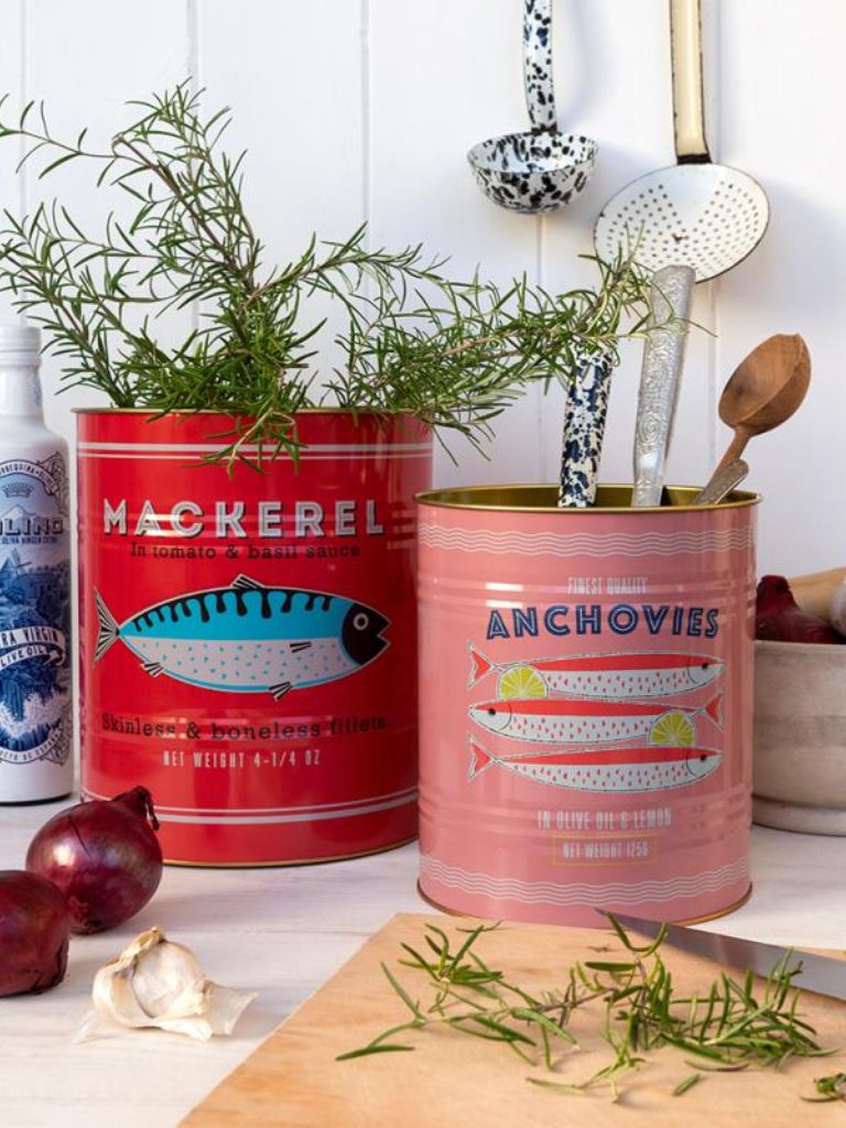 Storage Tin Mackerel
