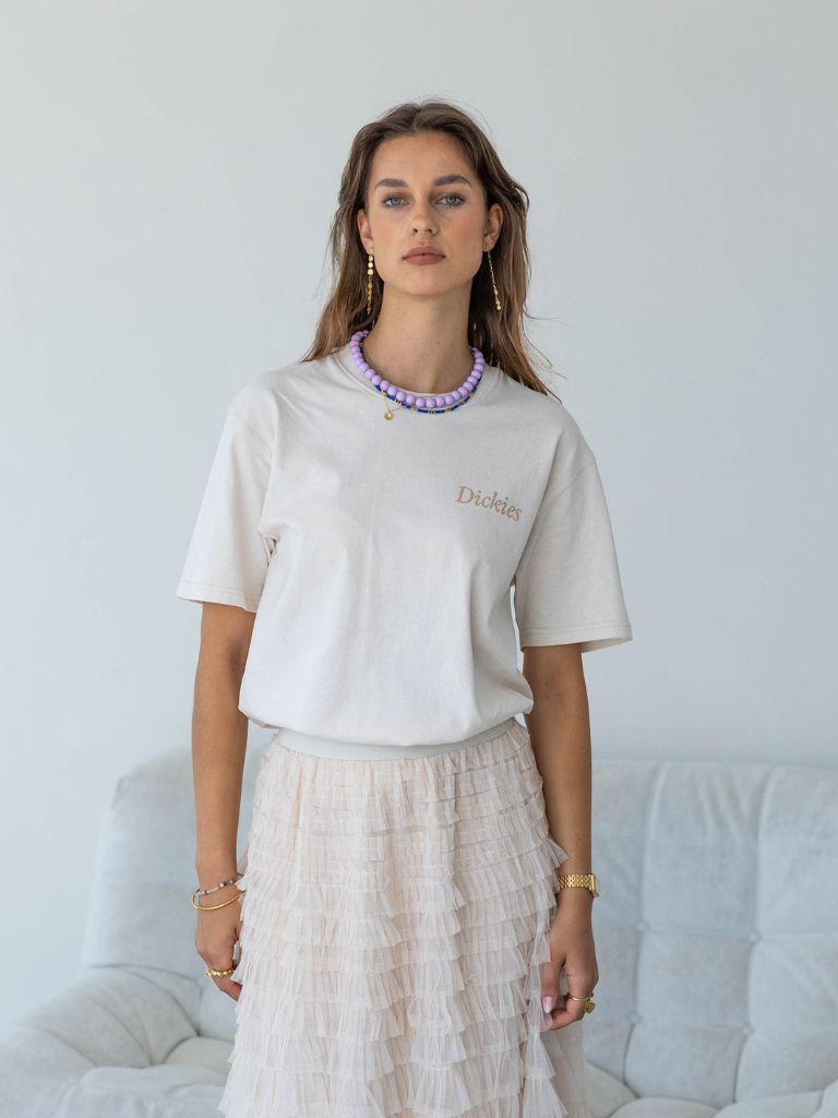 Tshirt Companion Script Whitecap Gray