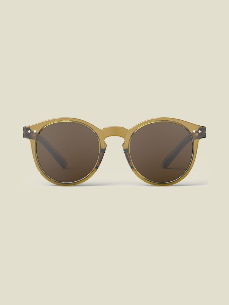 Sunglasses #M Golden Green