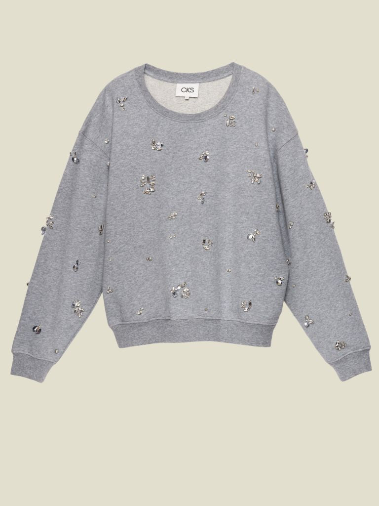 Sweater Swen Fleece Grey Light