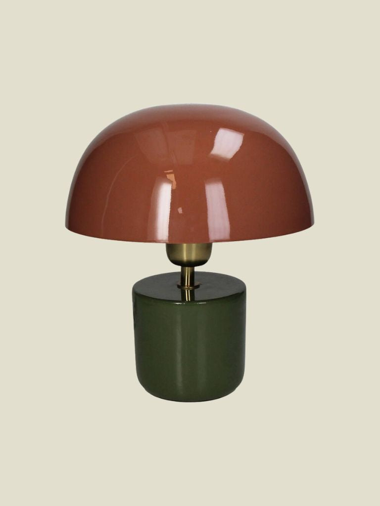 Table Lamp Iron Red
