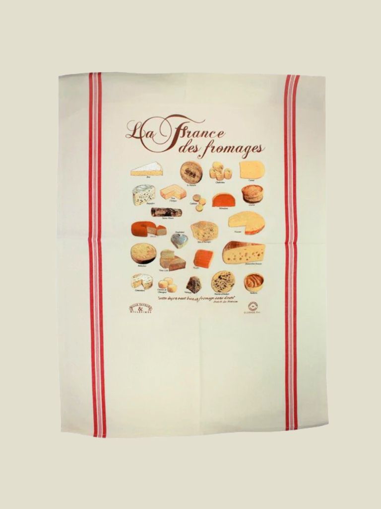 Tea Towel French Cheese