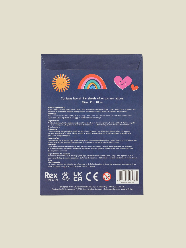 Temporary Tattoos Cosmic Love