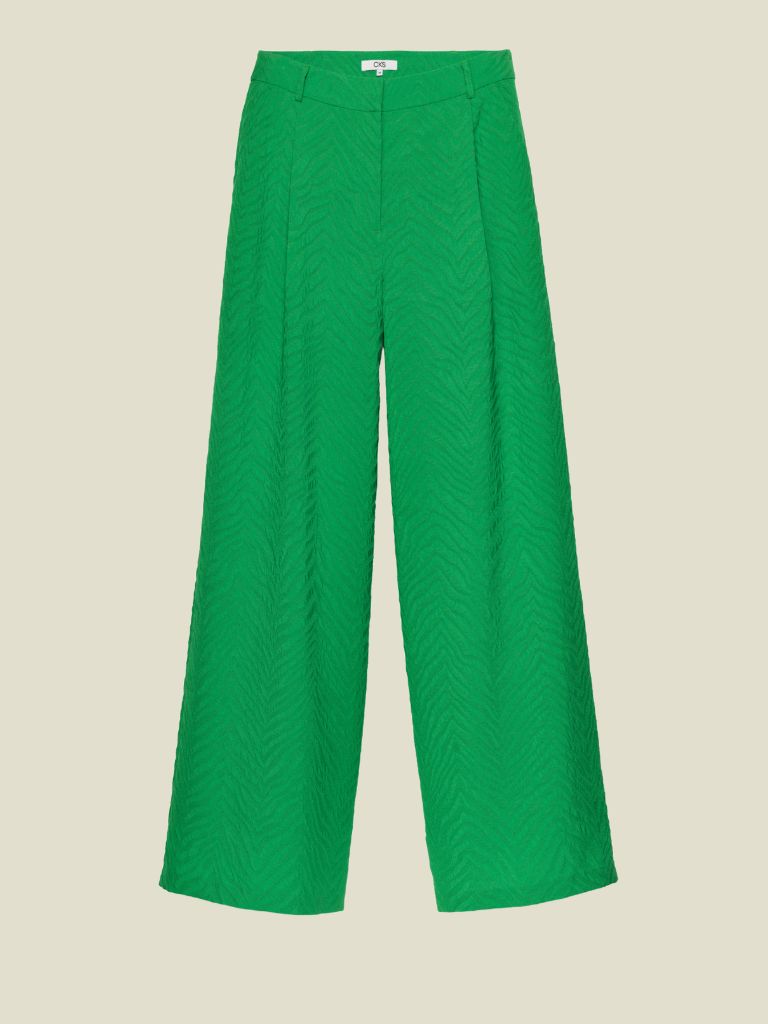 Pants Theowide Kelly Green