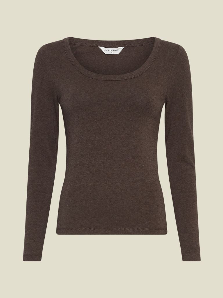 Top Kath Slate Black Melange