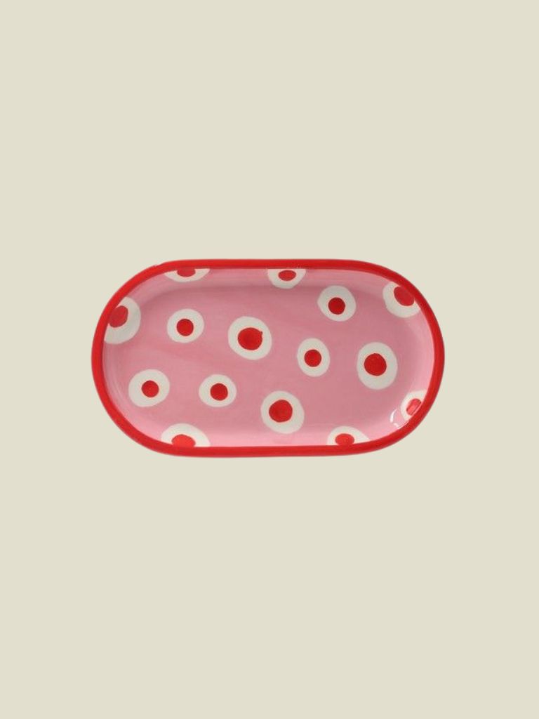 Tray Marcela Red Dots