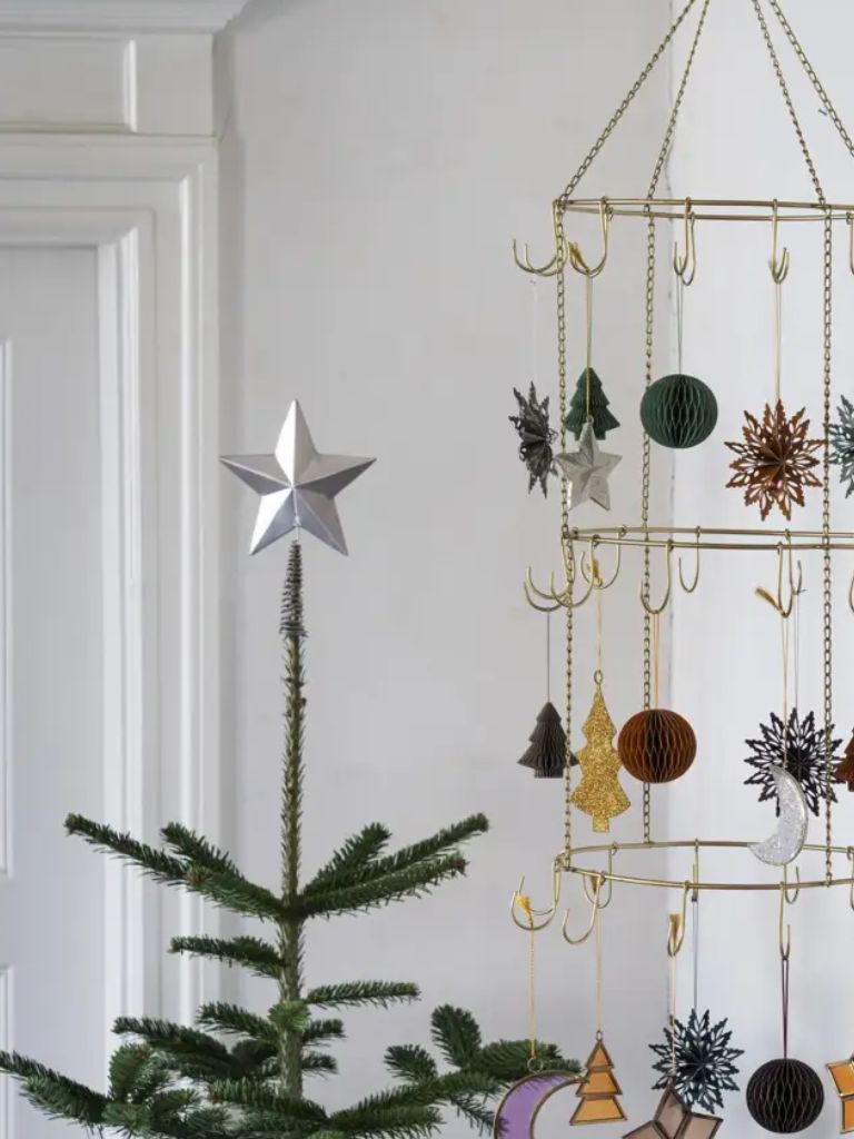 Tree Topper Star Silver