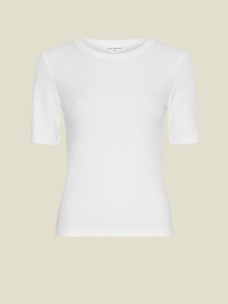 Tshirt Betrina Rib Bright White