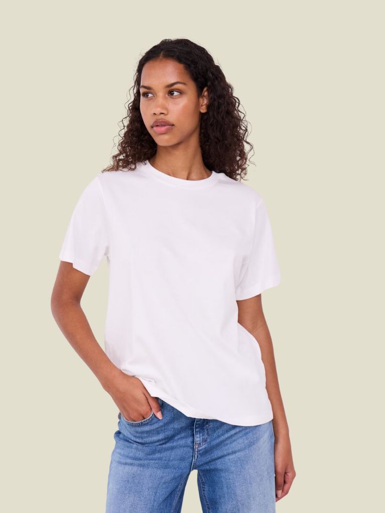 Tshirt Palmer Loose Cloud Dancer