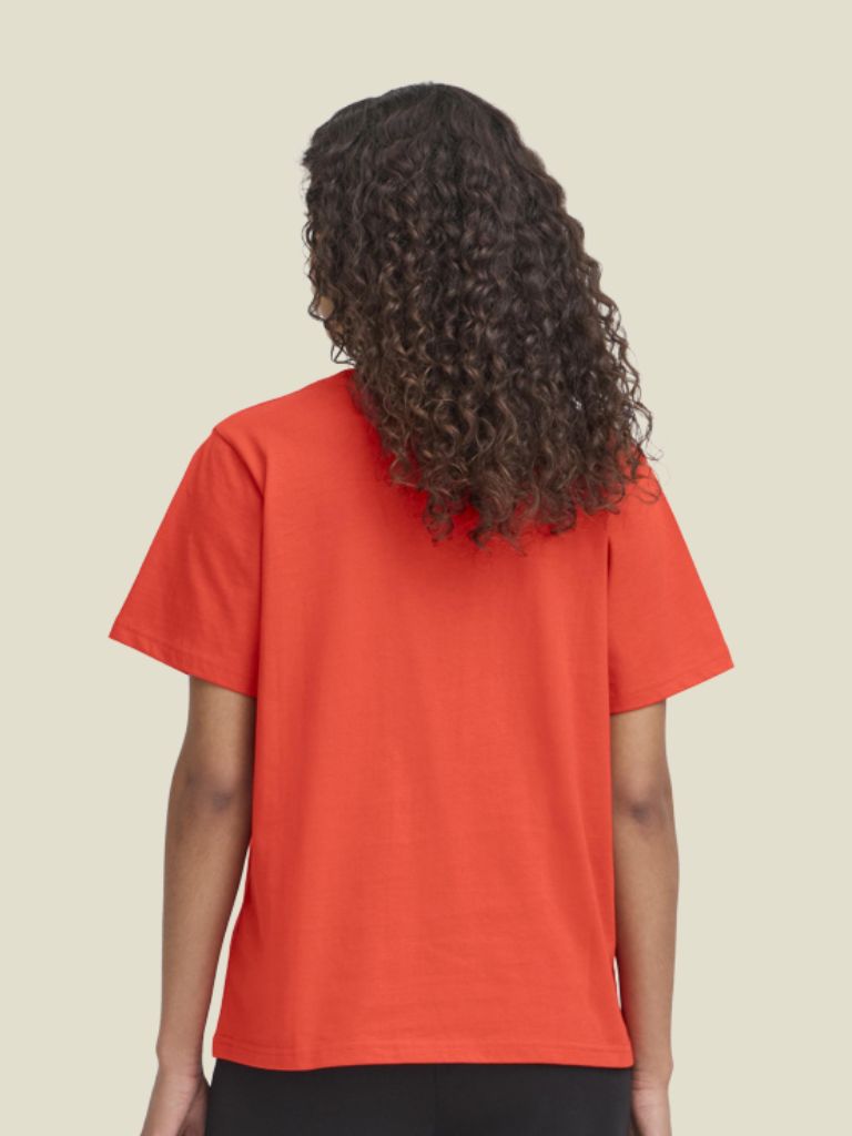 Tshirt Palmer Loose Fiery Red