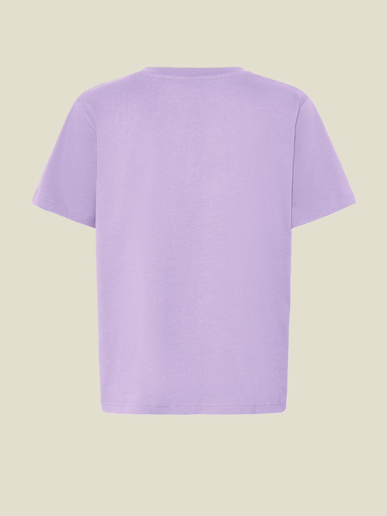 Tshirt Palmer Loose Purple Rose