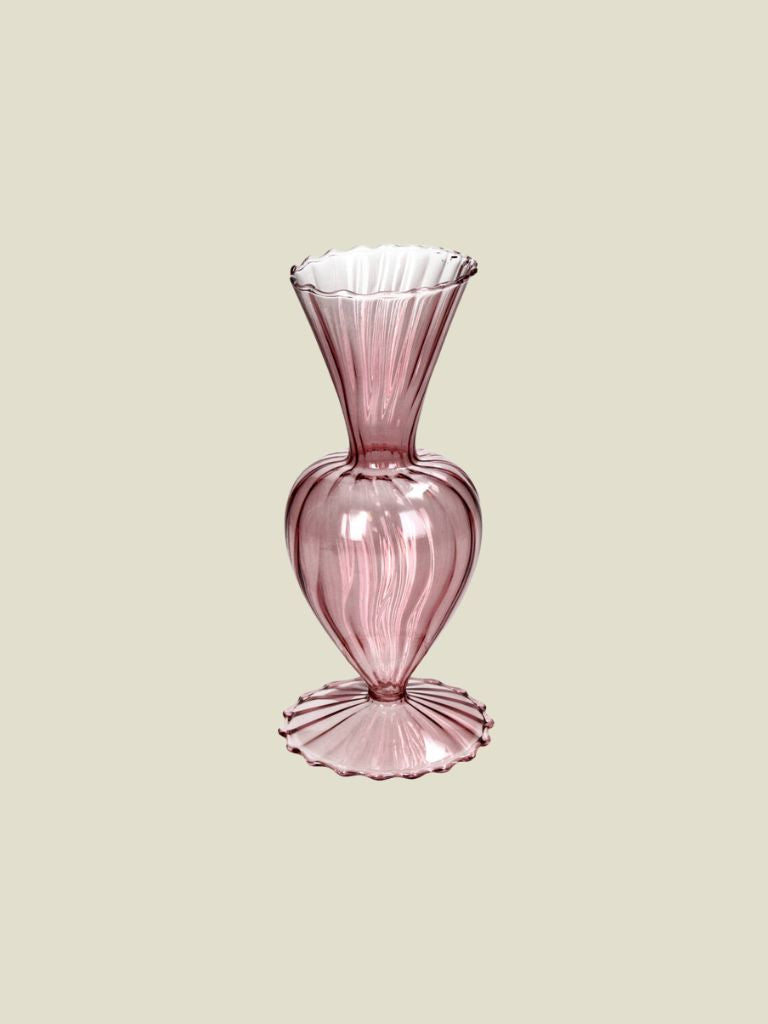 Vase Anneme Glass Pink