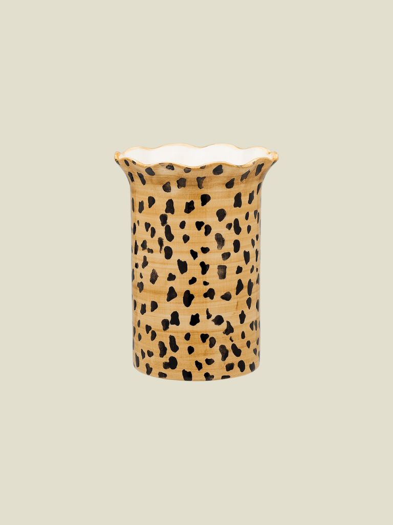 Vase Leopard