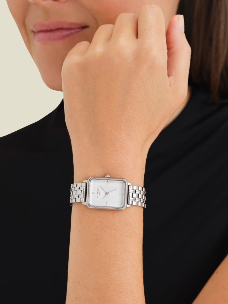 Watch Elles Octagon Silver