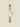Watch Mini White Pearl Gold
