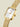 Watch Mini White Sunray Gold