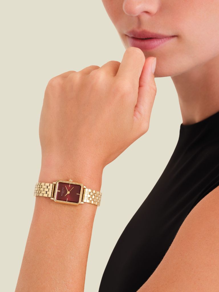 Watch Octagon XS Burgundy Gold