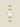 Watch Oval Half Moon Pearl Gold