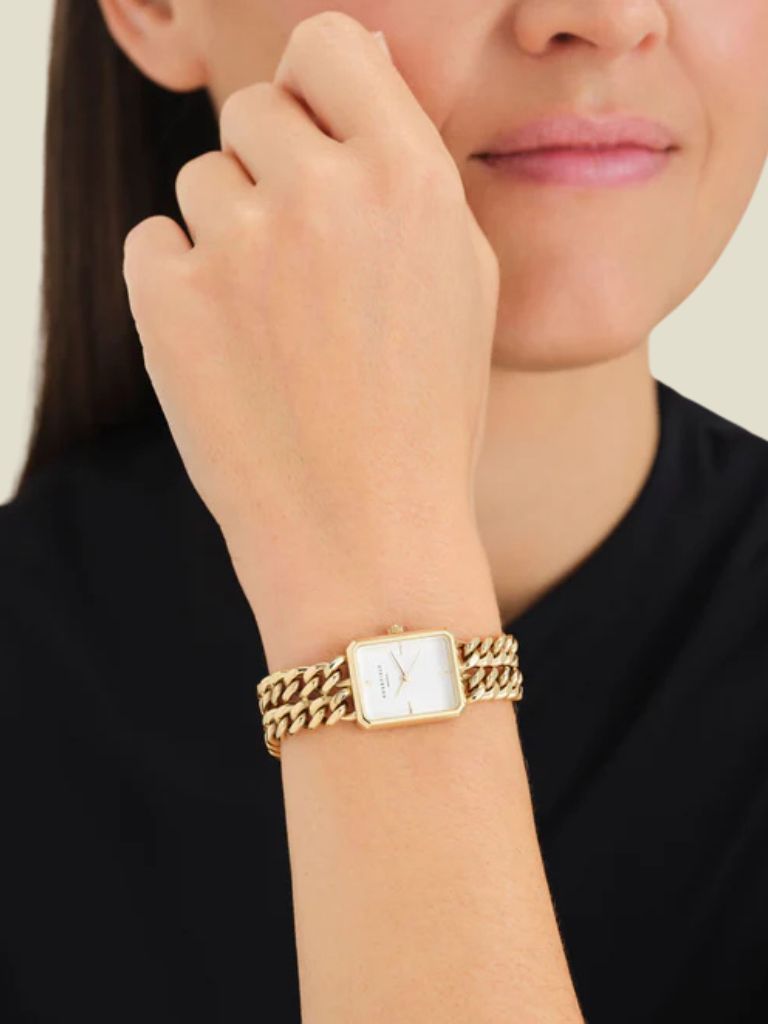 Watch Studio Double Chain Gold