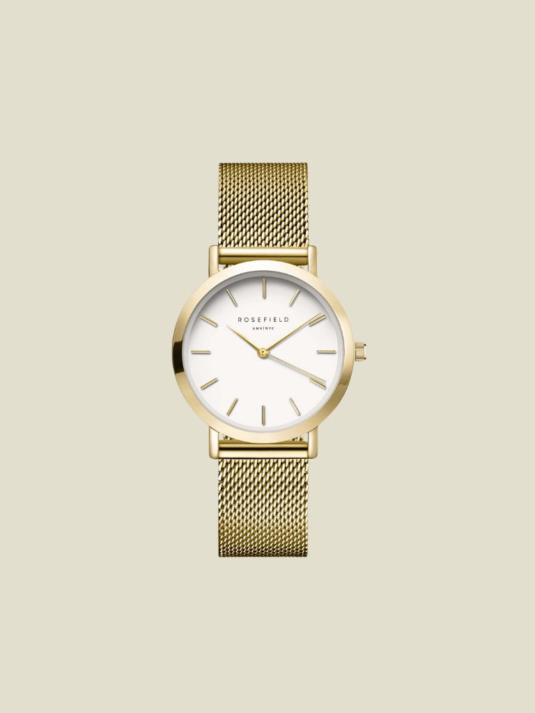 Watch Tribeca White Matte Gold