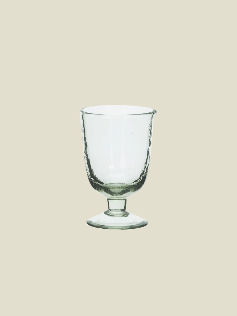 Wine Glass Hammered