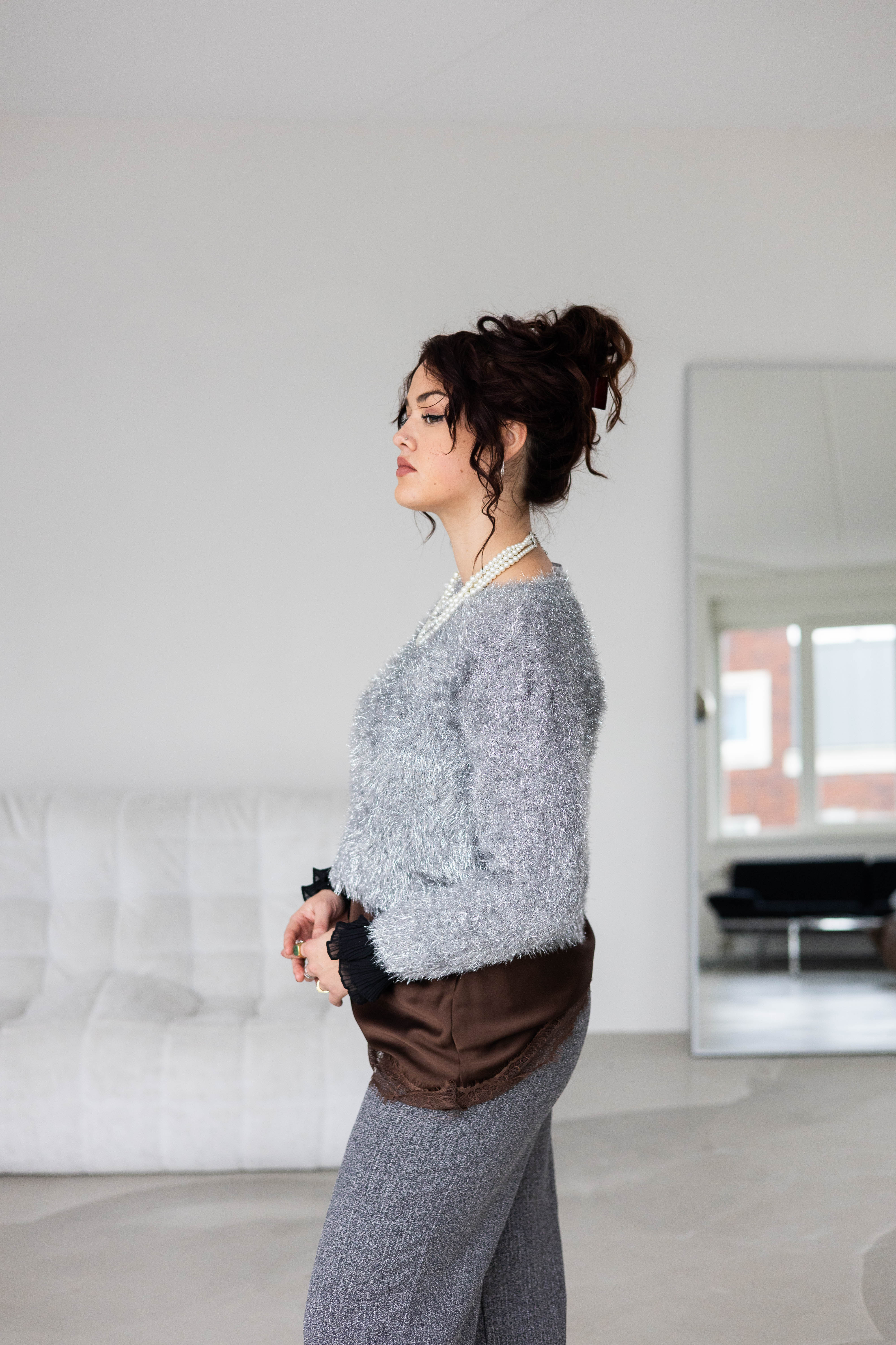 Longsleeve Blizi Silver