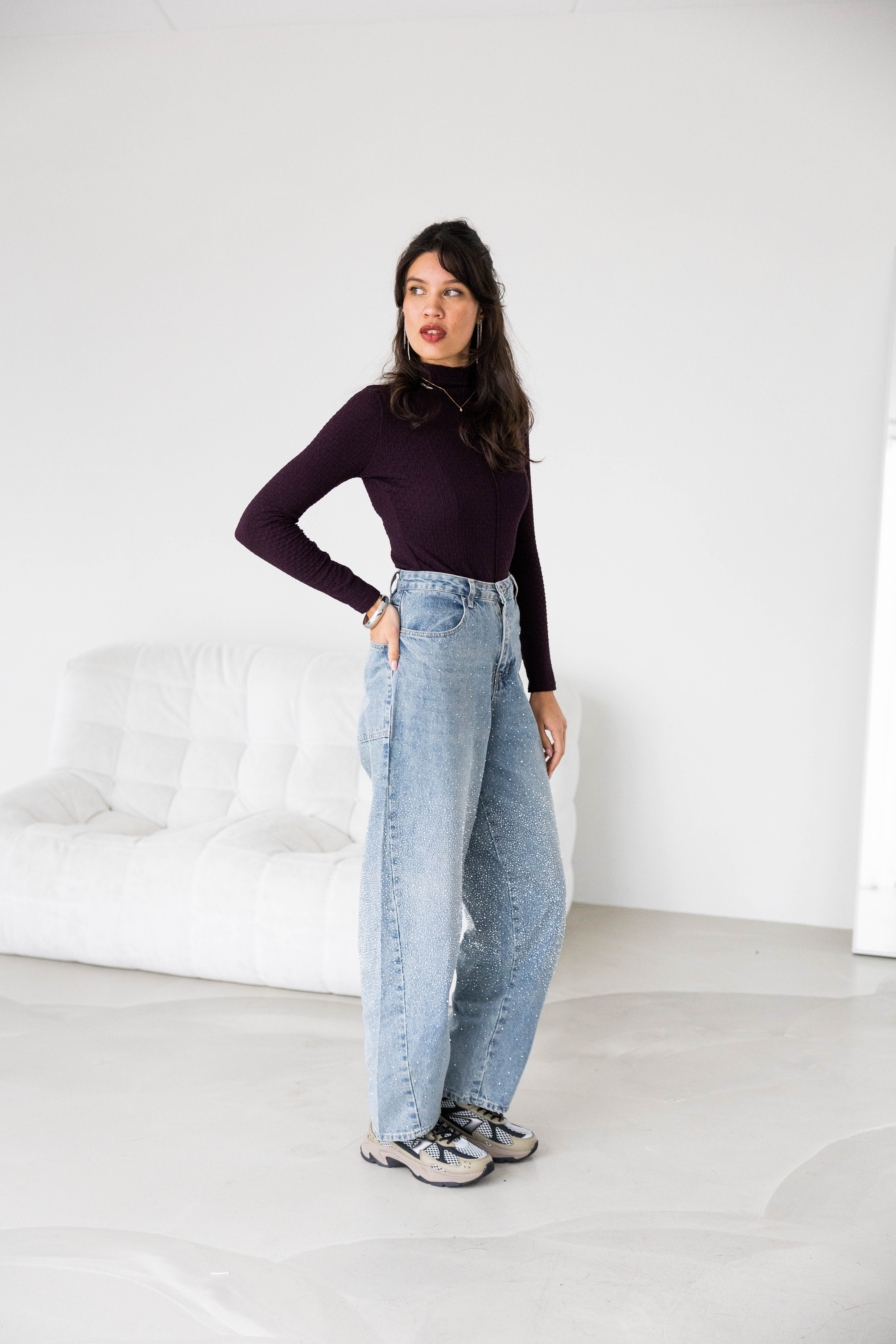 Jeans Seira Barrel Blue