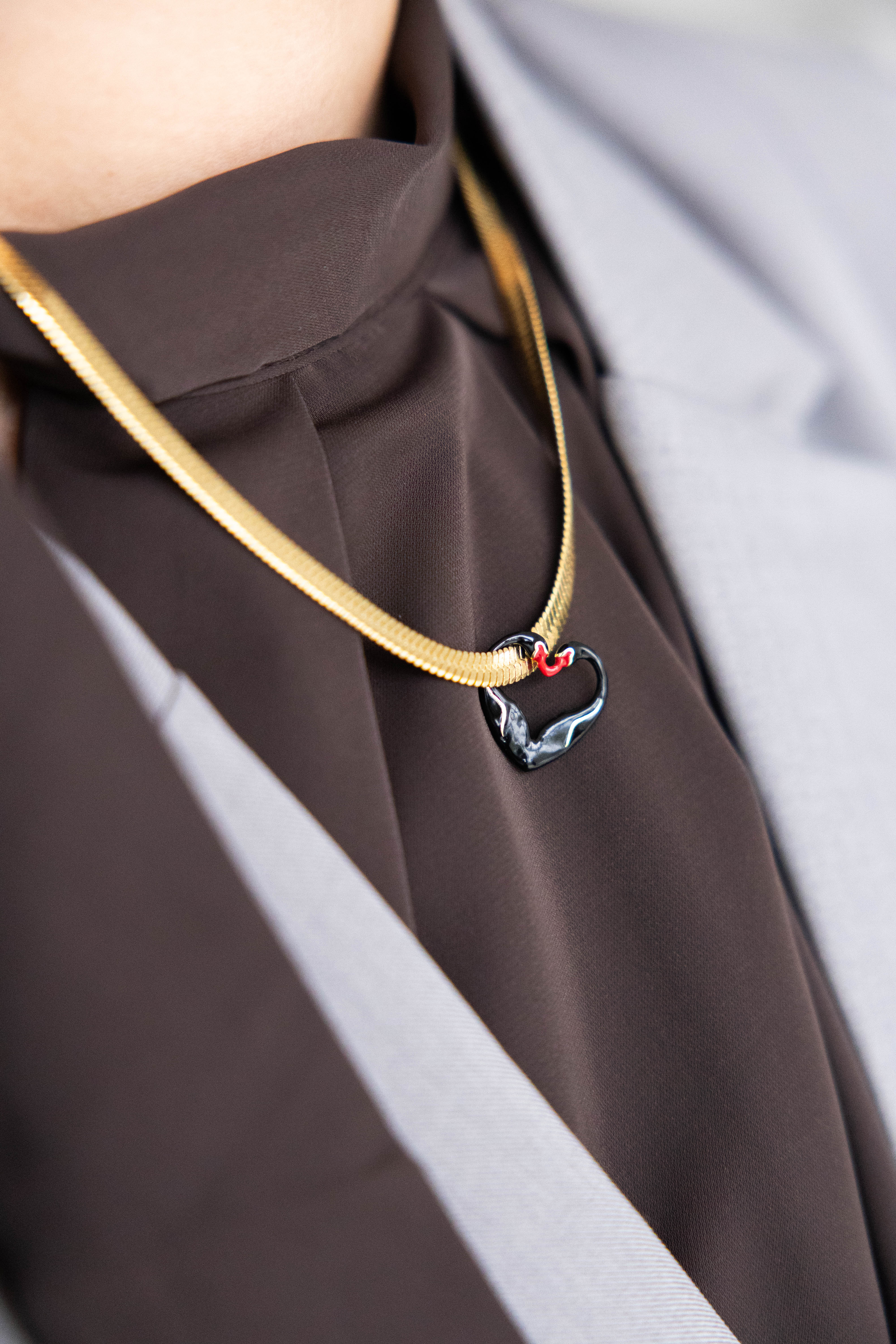 Necklace Medium Snake Gold