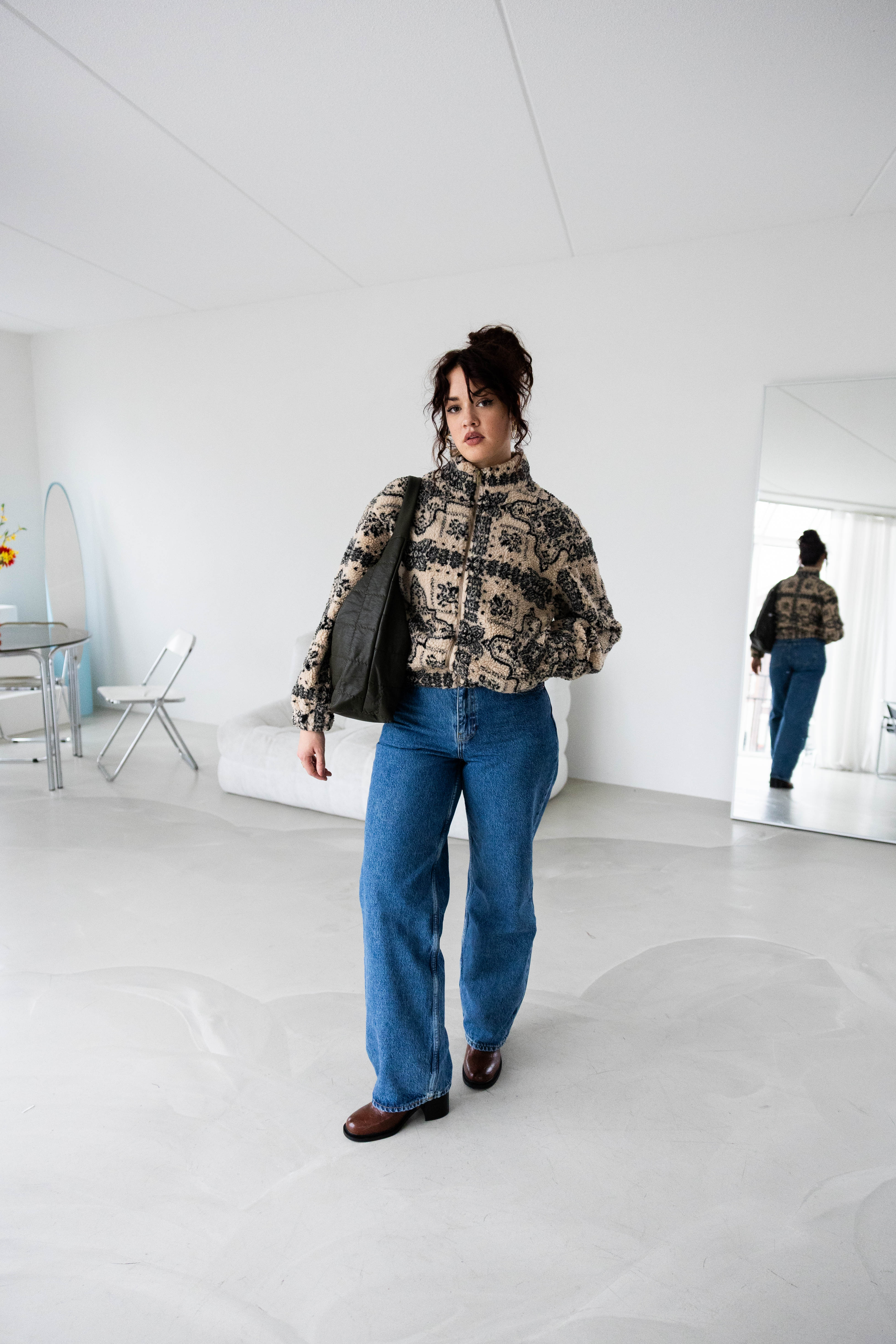 Jeans Donna Stream Mid Stone