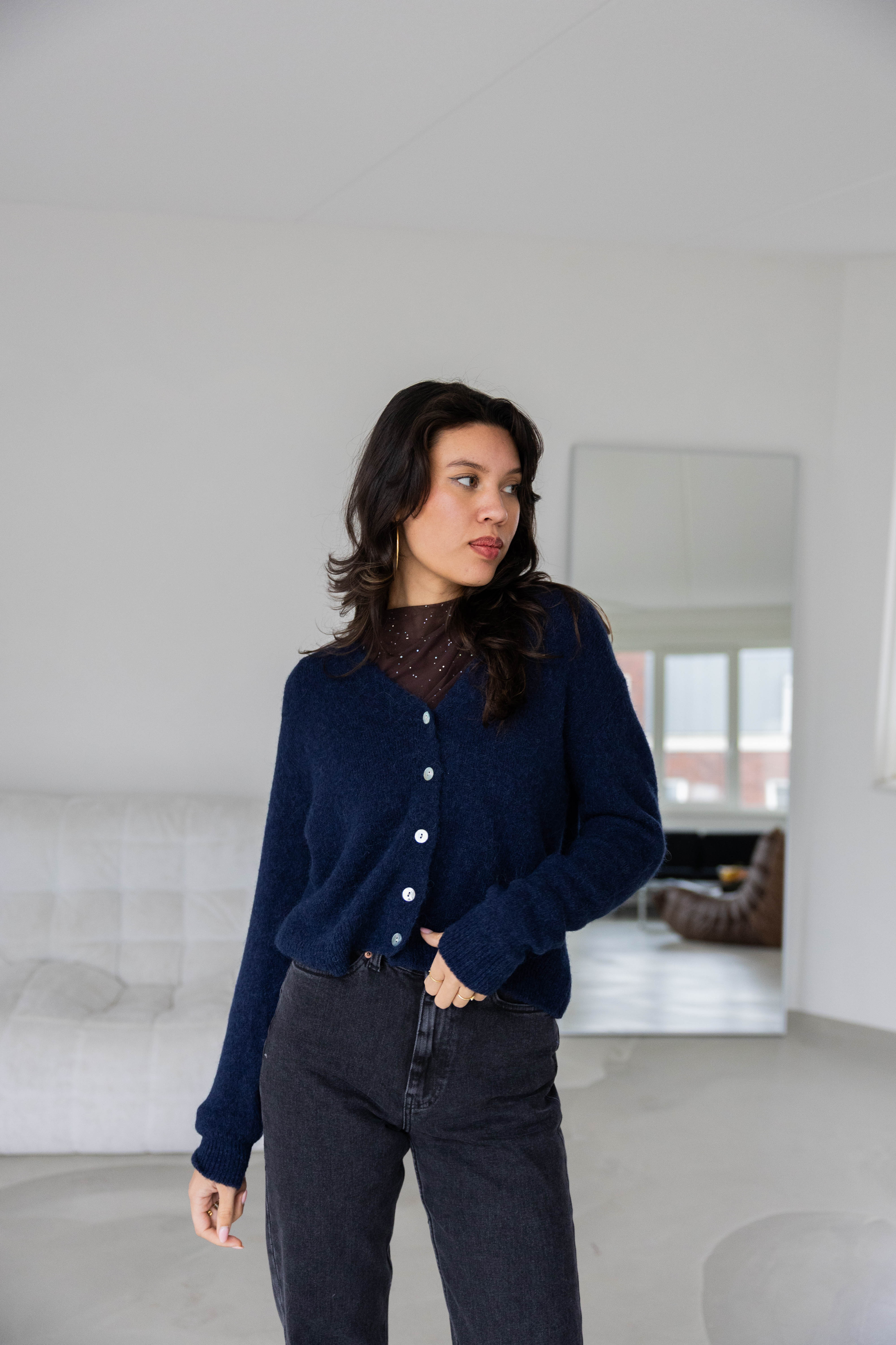 Cardigan Nanouki Marine