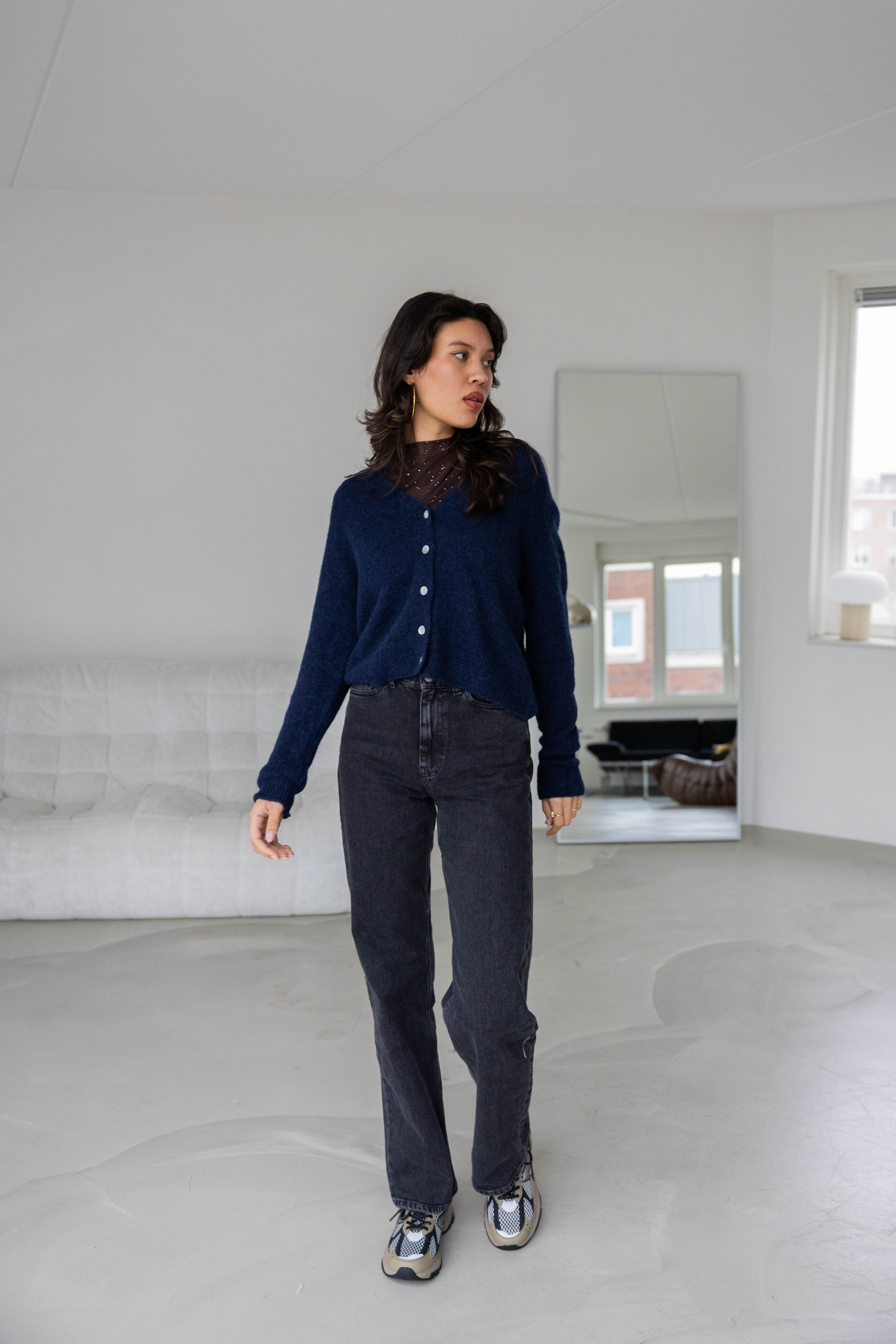 Jeans Echo Tar Retro Black