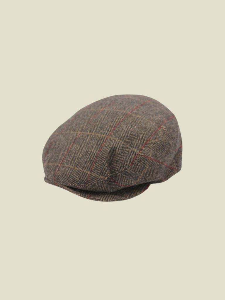 Women Flat Cap Piemonte Brown