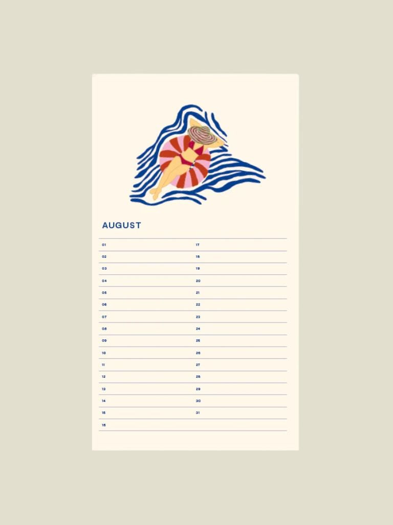Birthday Calender