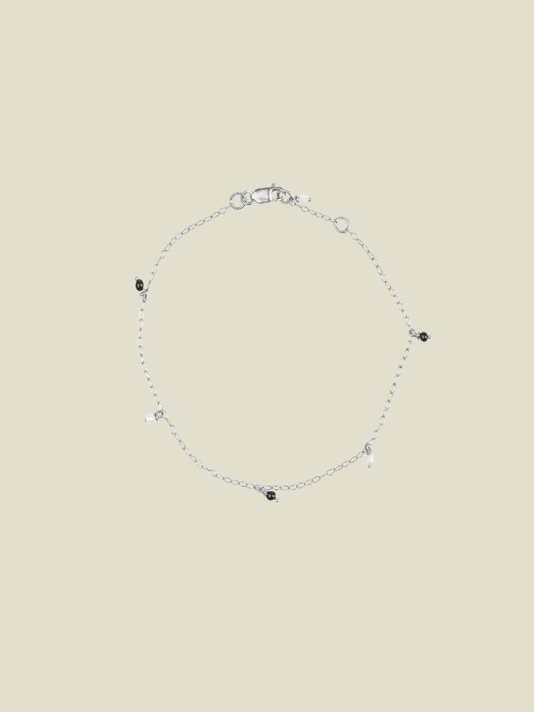 Bracelet Pearl and Lapis Lazulli