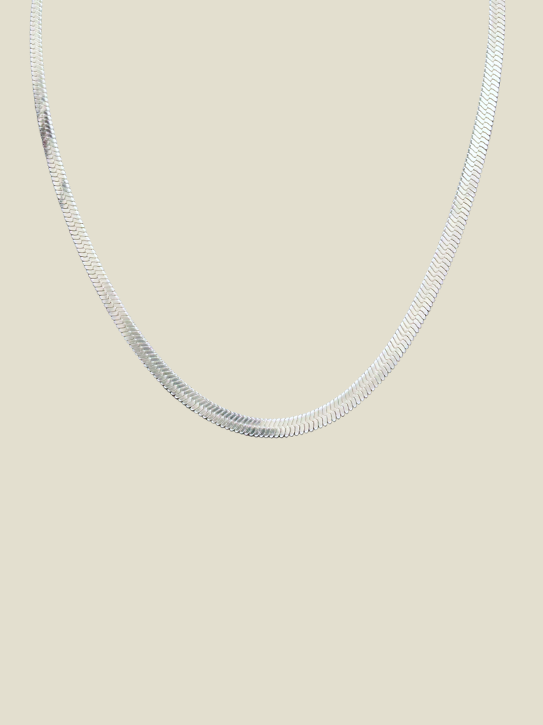 Necklace Medium Snake Silver