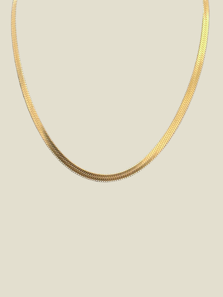Necklace Medium Snake Gold