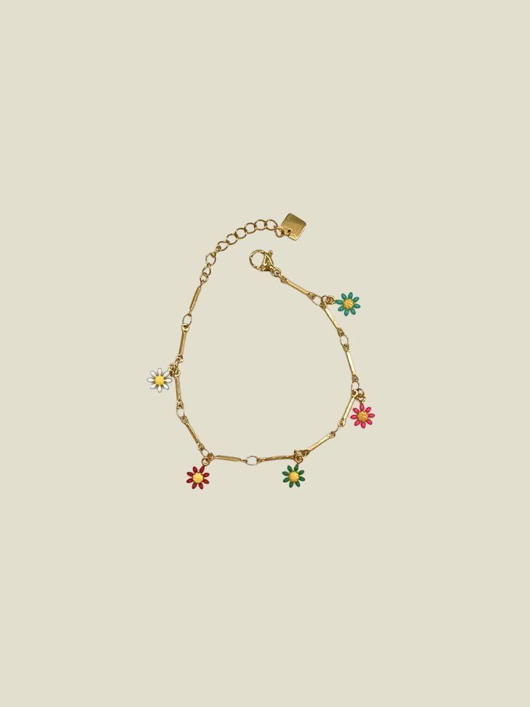 Bracelet Tine Daisy Beads