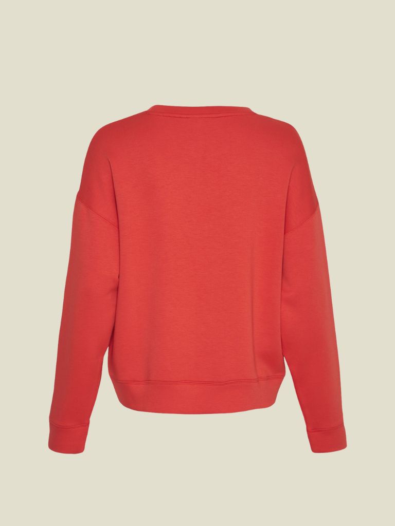 Ima Q Sweatshirt Aurora Red