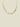 Necklace Stamped Circles Gold