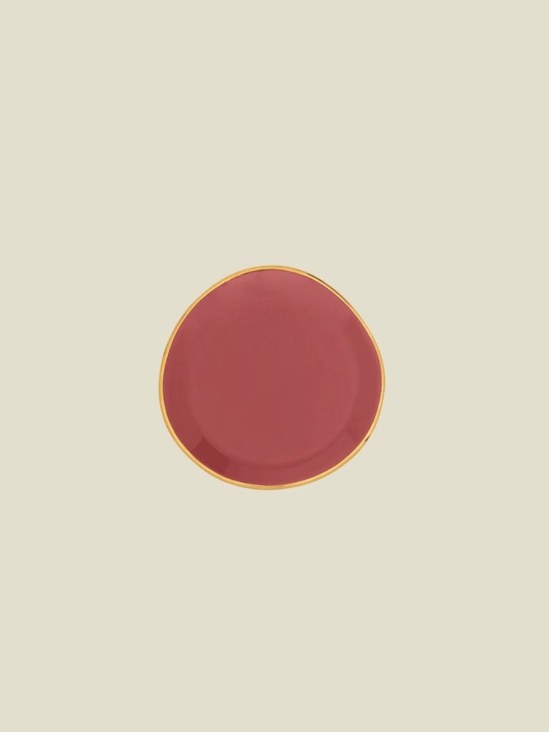 Goodmorning Plate Small Brandied Apricot