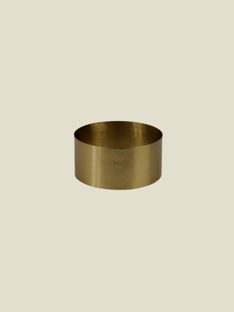 Eno Ring Metal Mat Gold